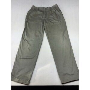 Vintage GAP Khakis Pants Mens 36x34 Relaxed Fit Pleated Front 90s Beige Tan